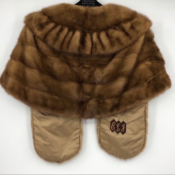 Stunning vintage mink stole - Picture 4 of 15